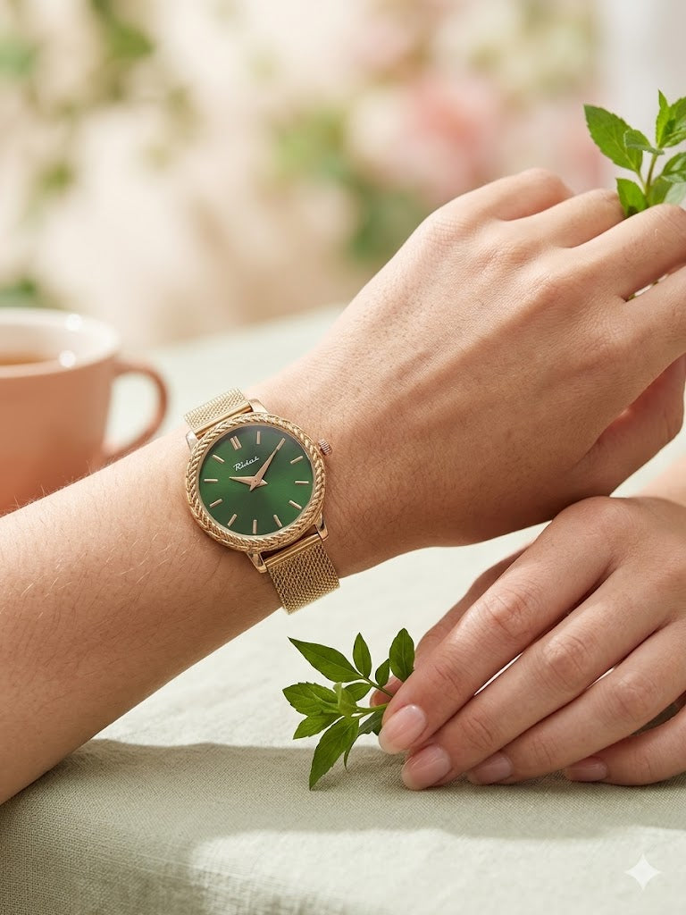 Avencia Vastu Green Watch For Women