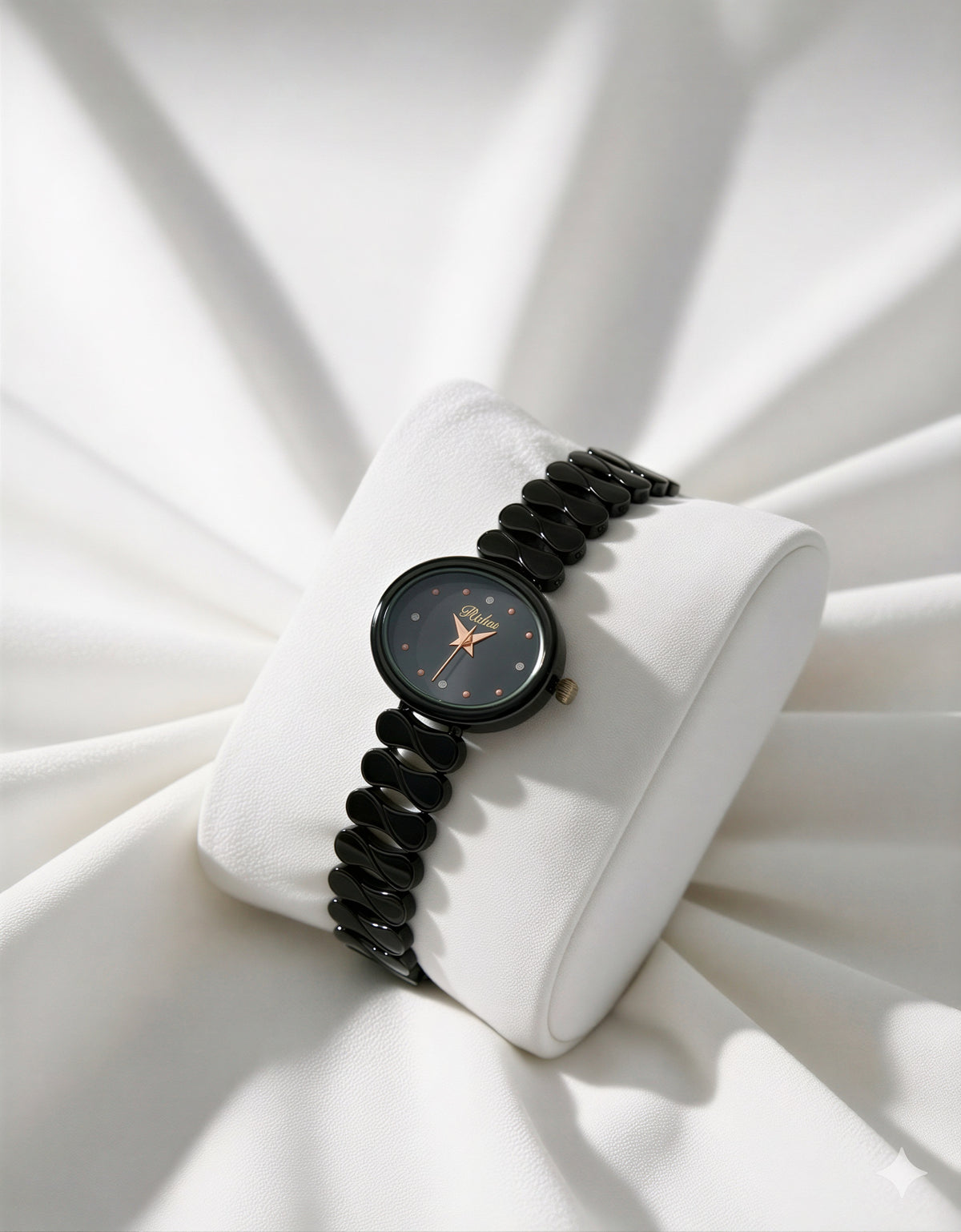 Aurelia Luxe Black Designer Women's Watch