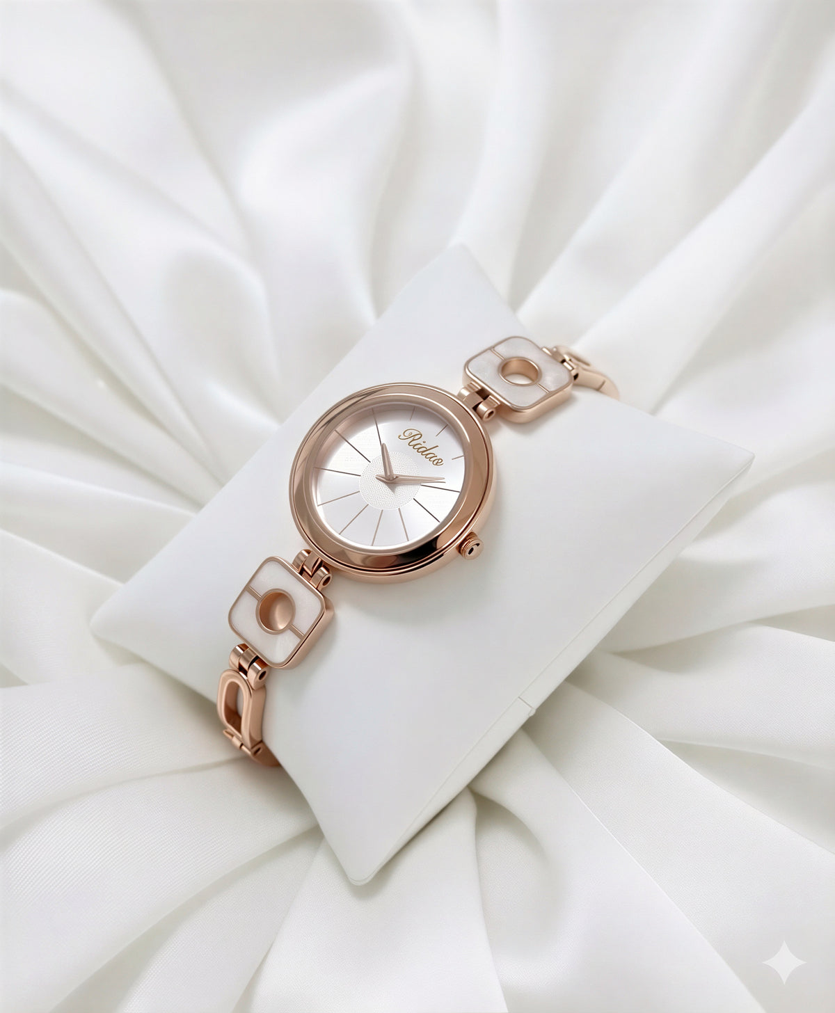 Velora Crown White Women Watch
