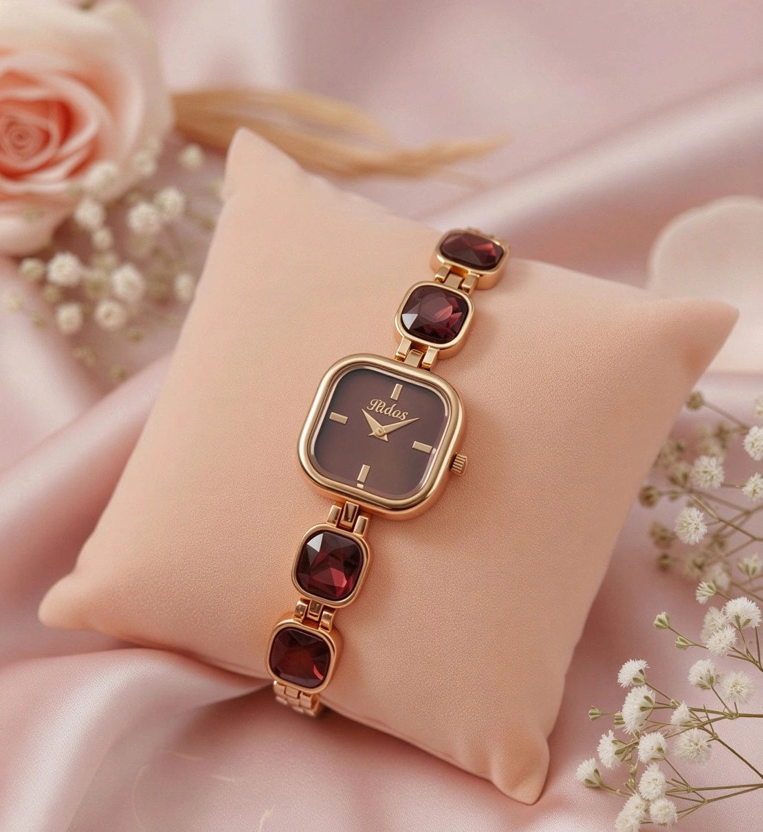 Glamour Gemstone Watch For Women