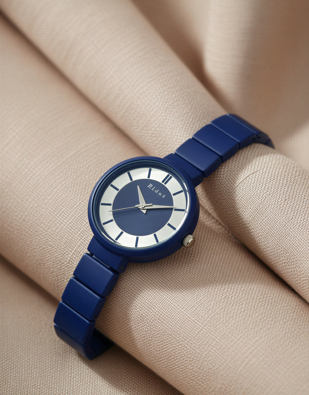 Elegant Matt Blue Watch For Women