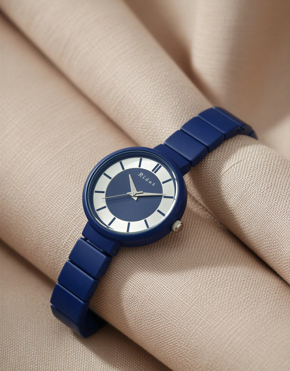 Elegant Matt Blue Watch For Women