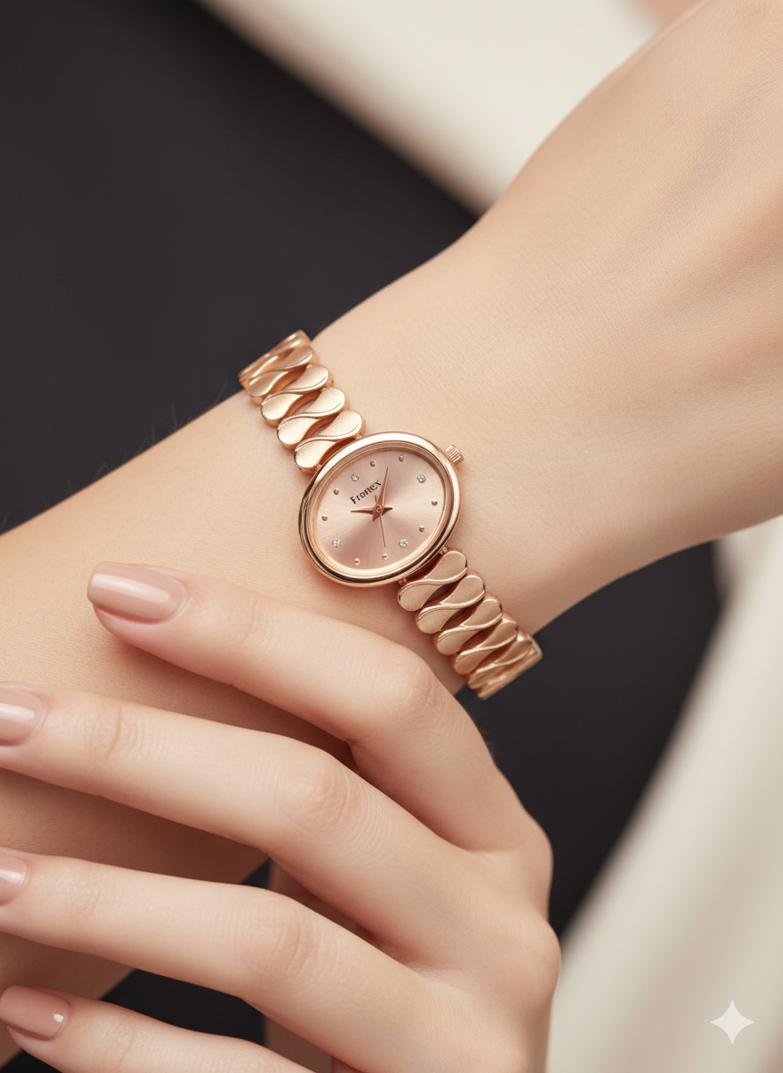 Aurelia Luxe  Rosegold  Designer Women's Watch