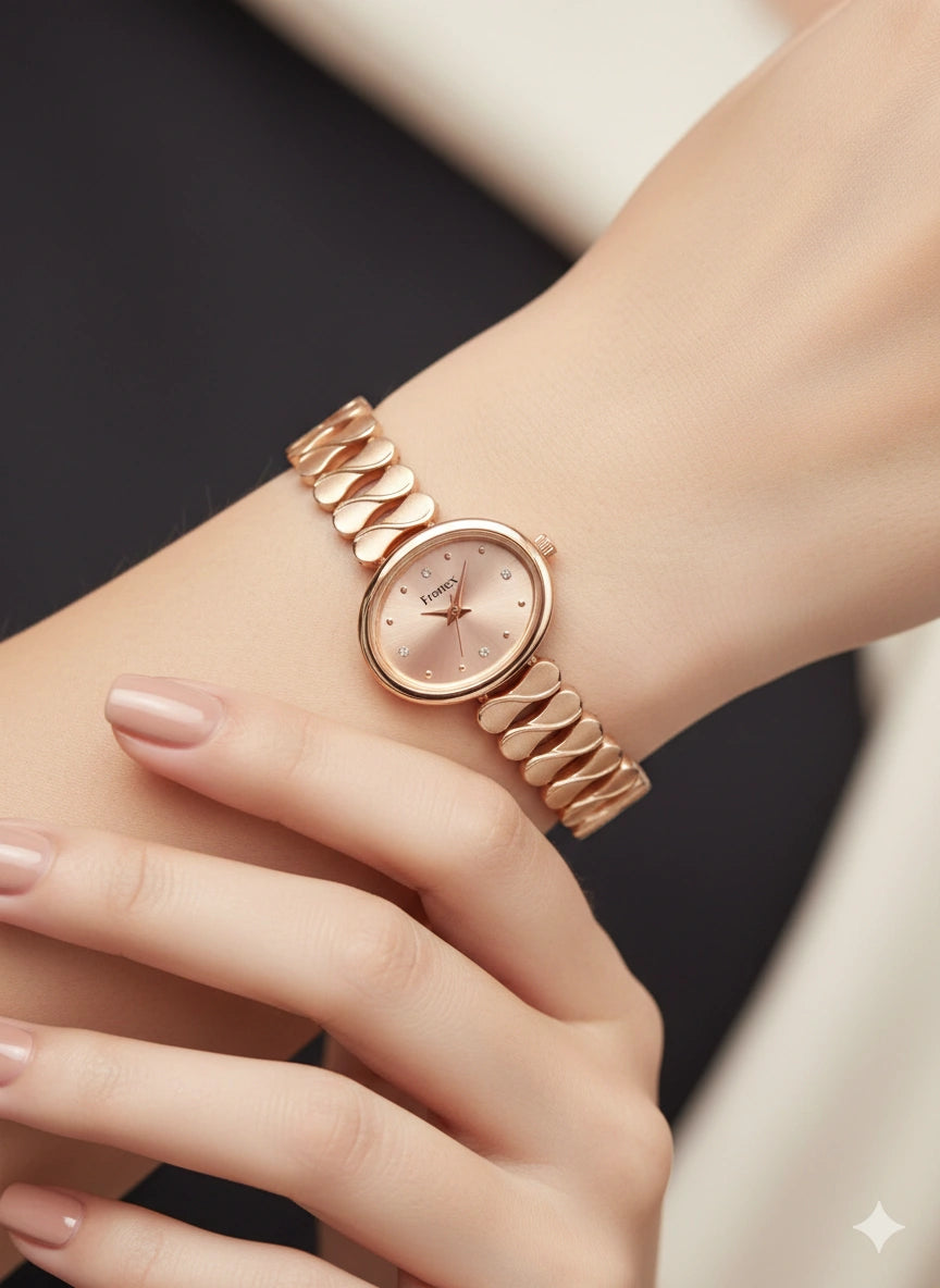 Aurelia Luxe  Rosegold  Designer Women's Watch