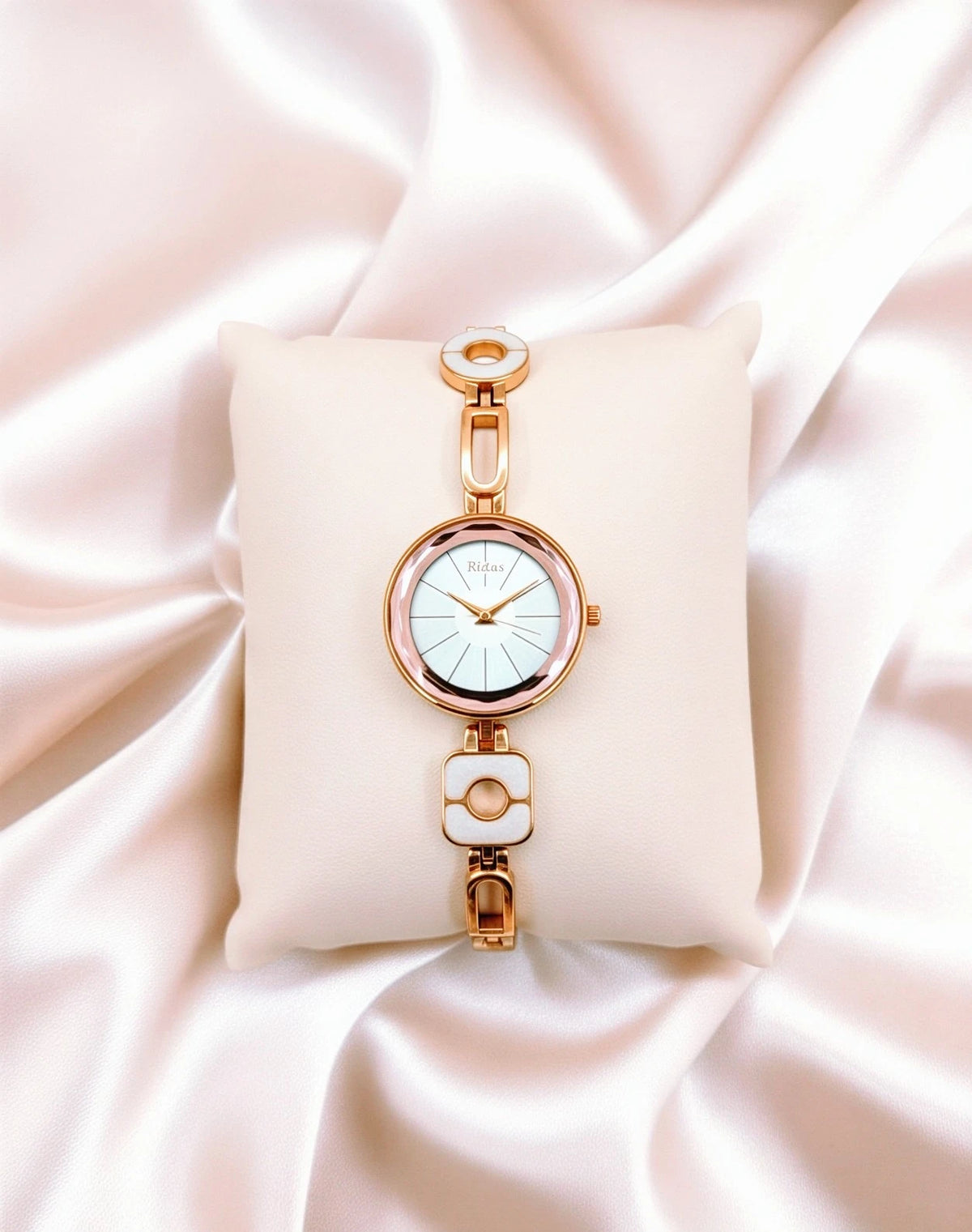 Velora Crown White Women Watch