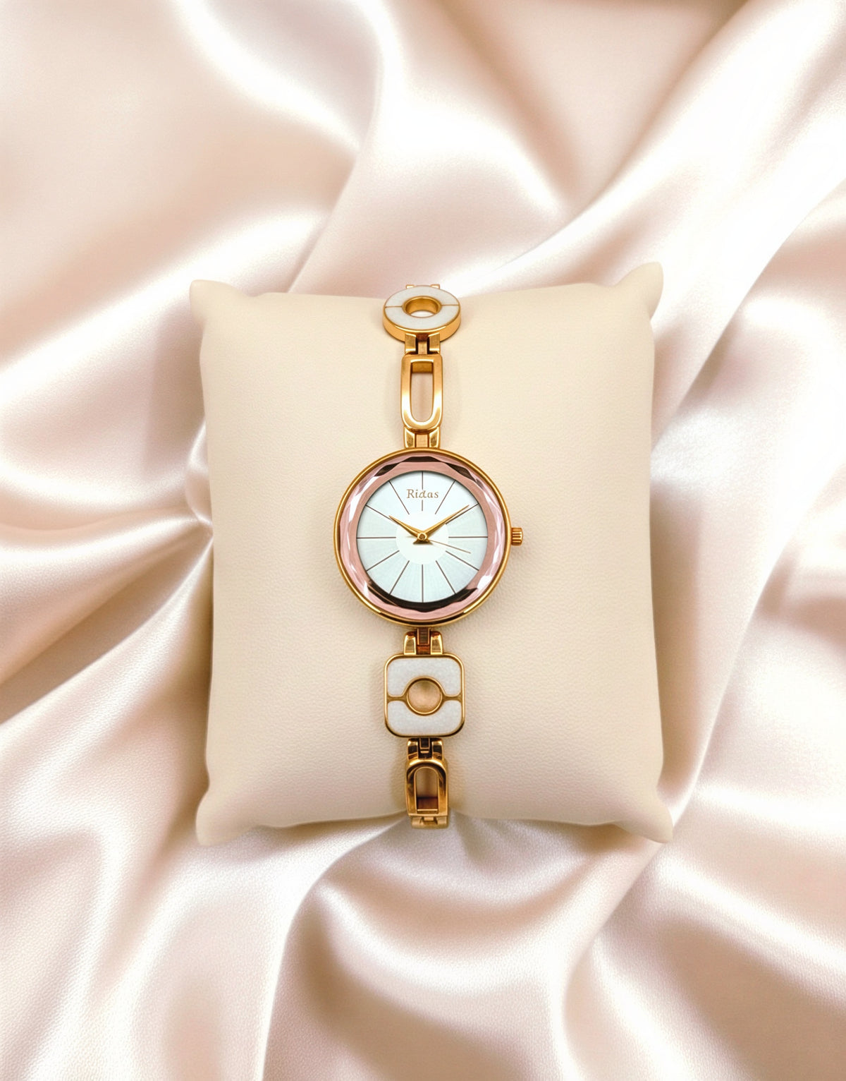 Velora Crown White Women Watch