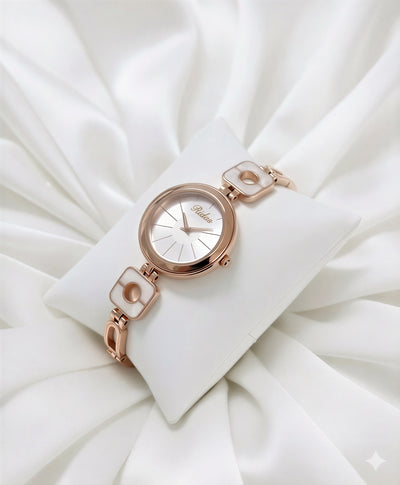 Velora Crown White Women Watch