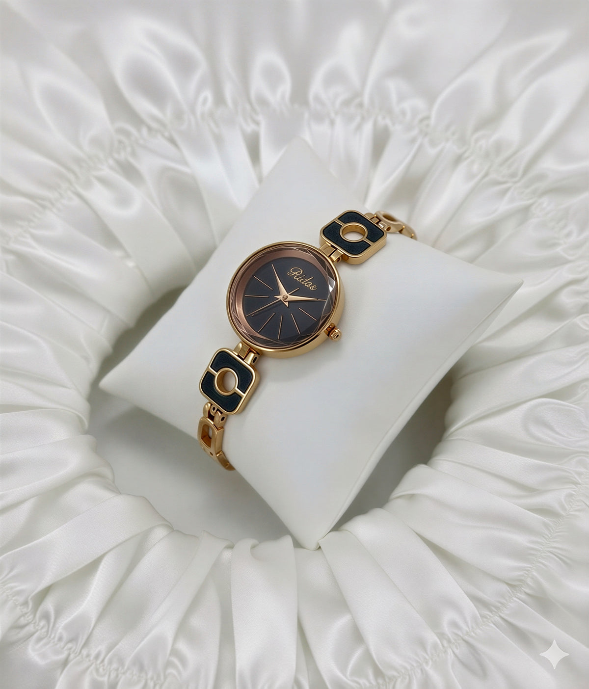 Velora Crown Black Rose Womens Watch