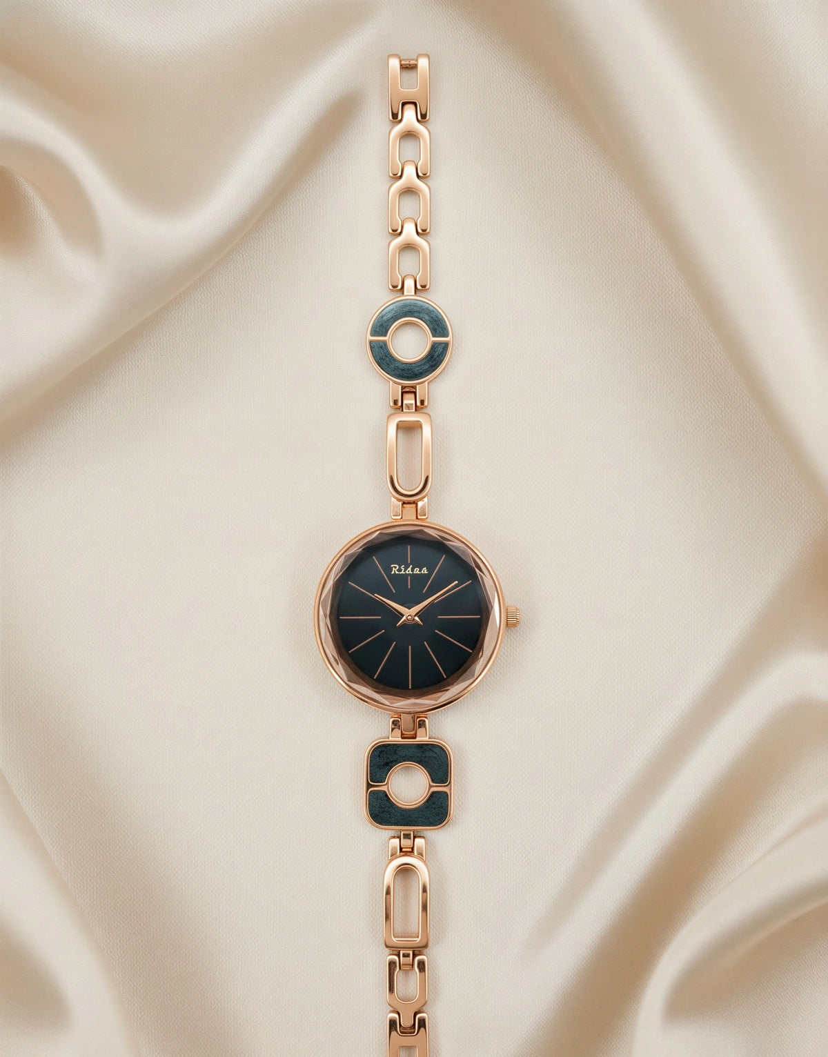 Velora Crown Black Rose Womens Watch
