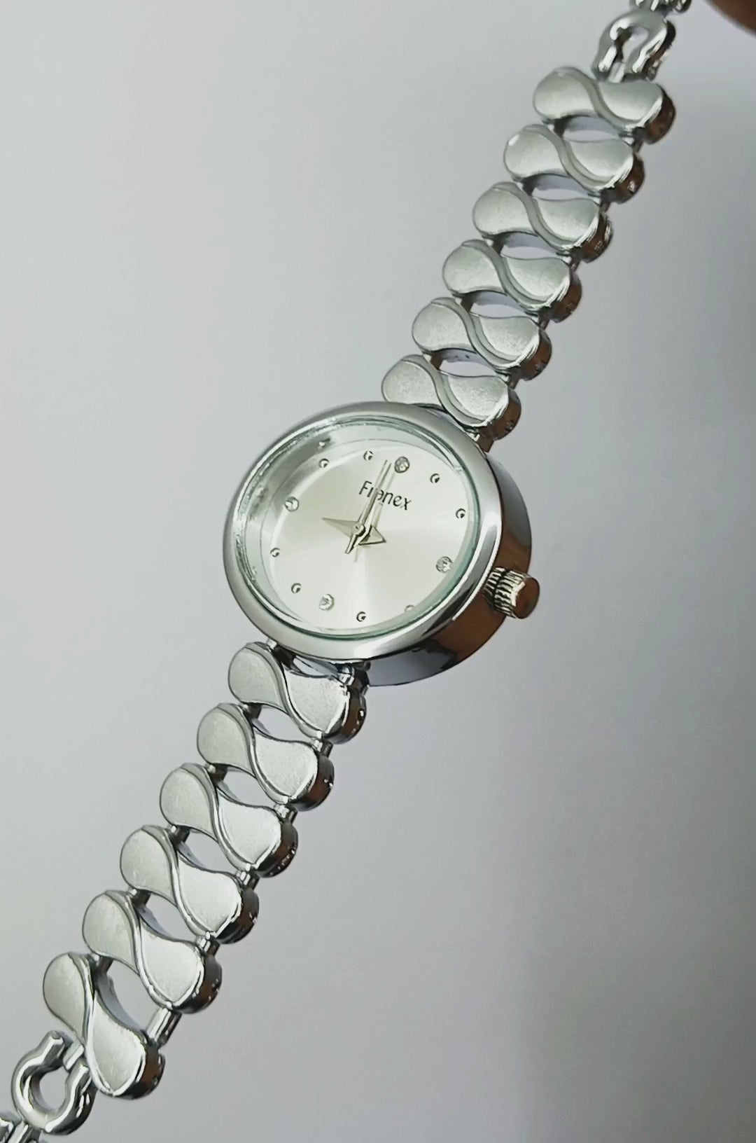Aurelia Luxe Sliver Designer Women's Watch