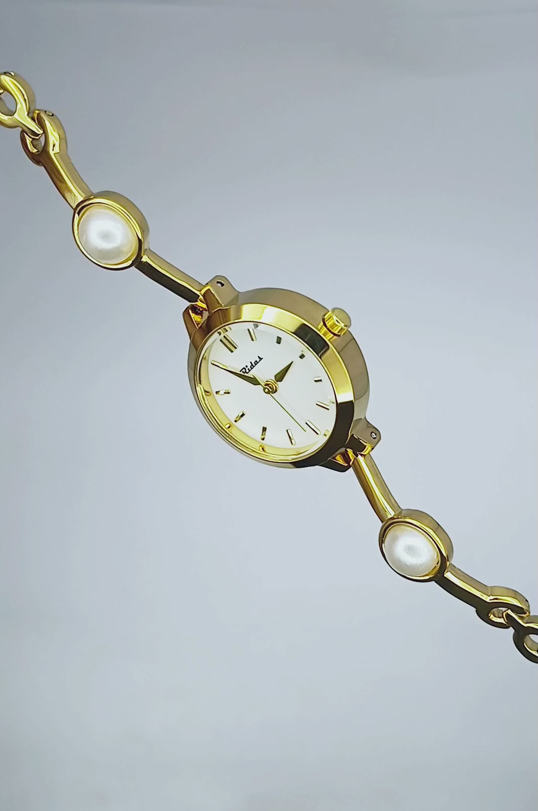 Viora Pearl Golden Series Watch For Women