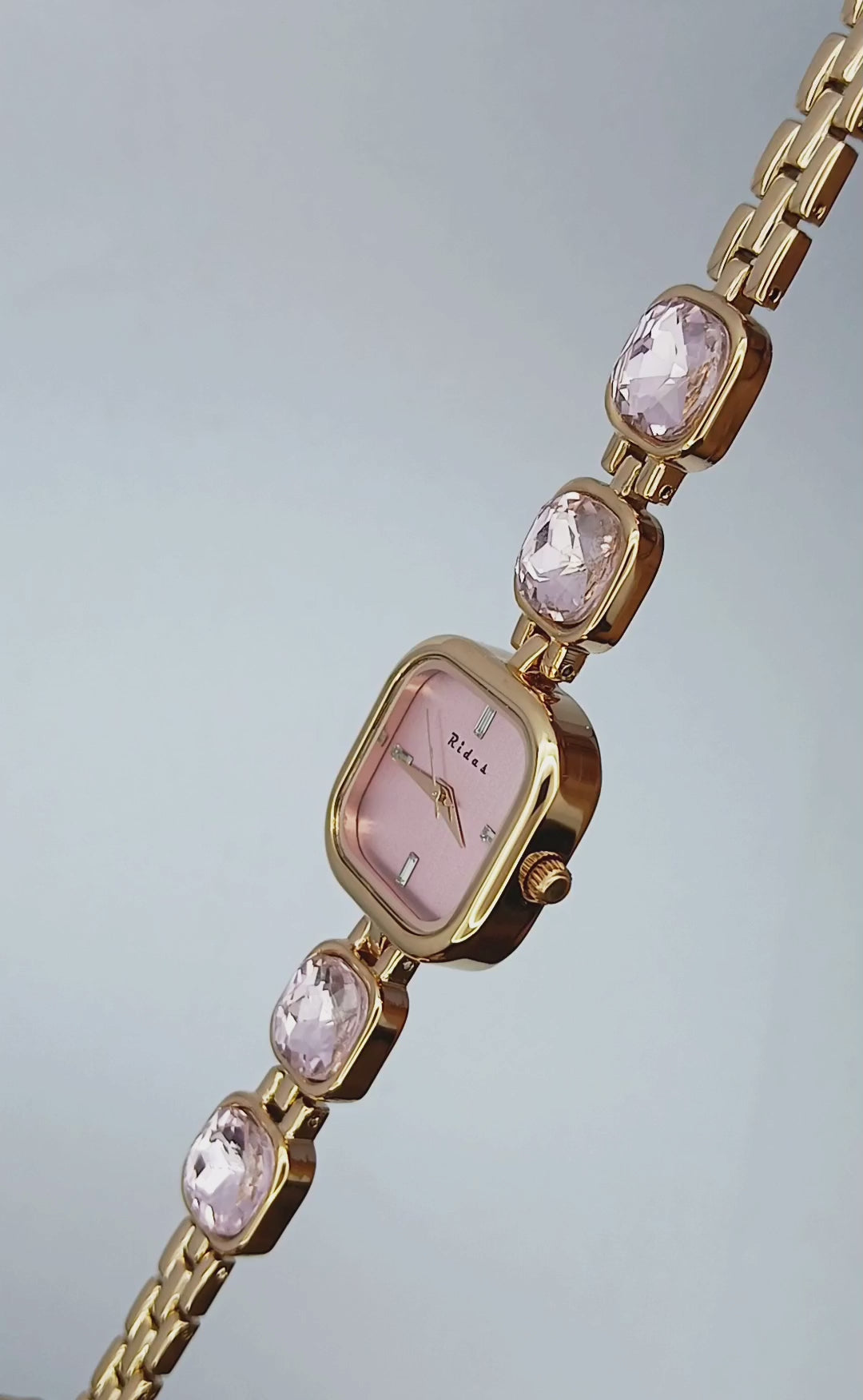 Royal Rubby Pink Diamond Watch For Women