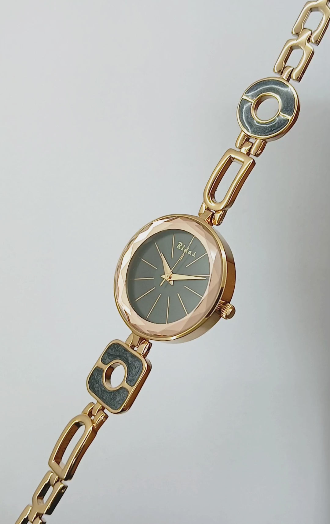Velora Crown Black Rose Womens Watch
