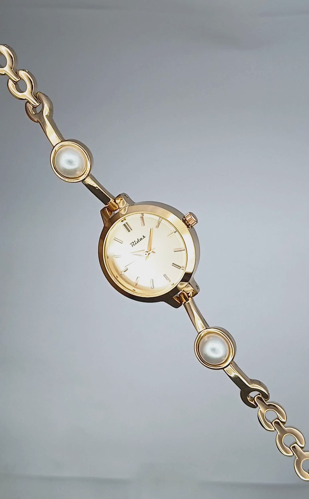 Viora Pearl Rosegold Watch For Women
