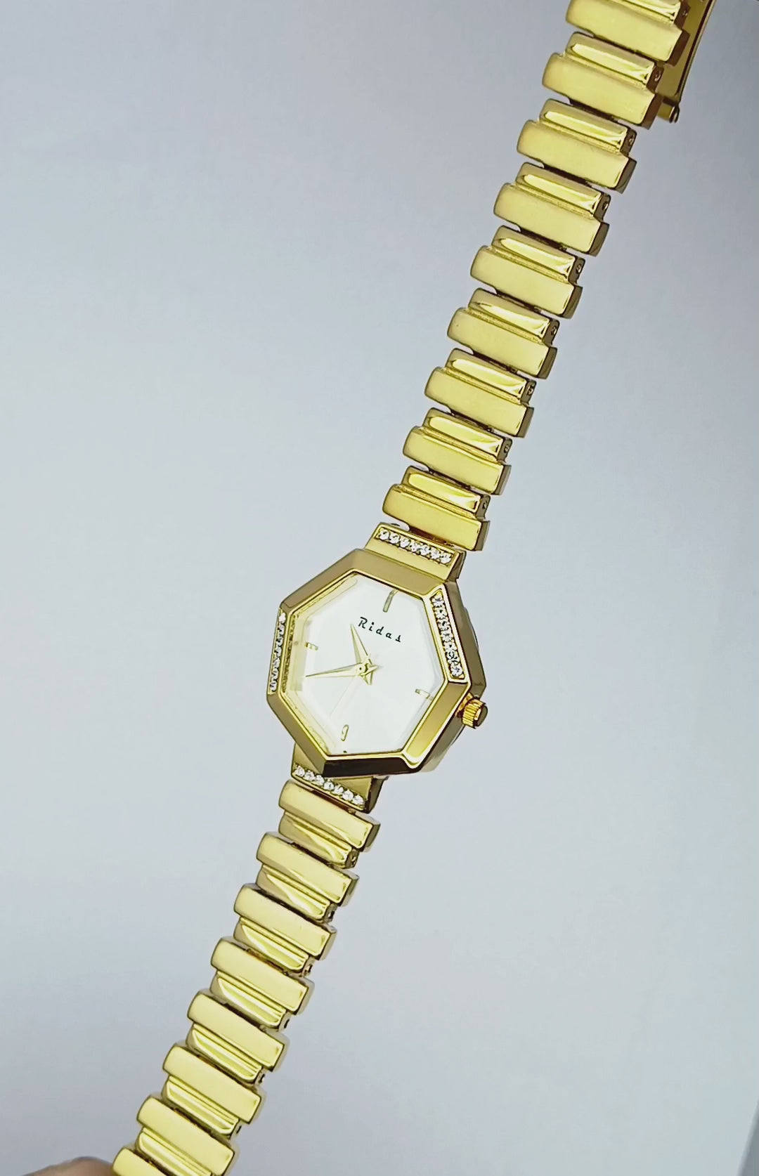 Calestia Glow Gloden Watch For Women
