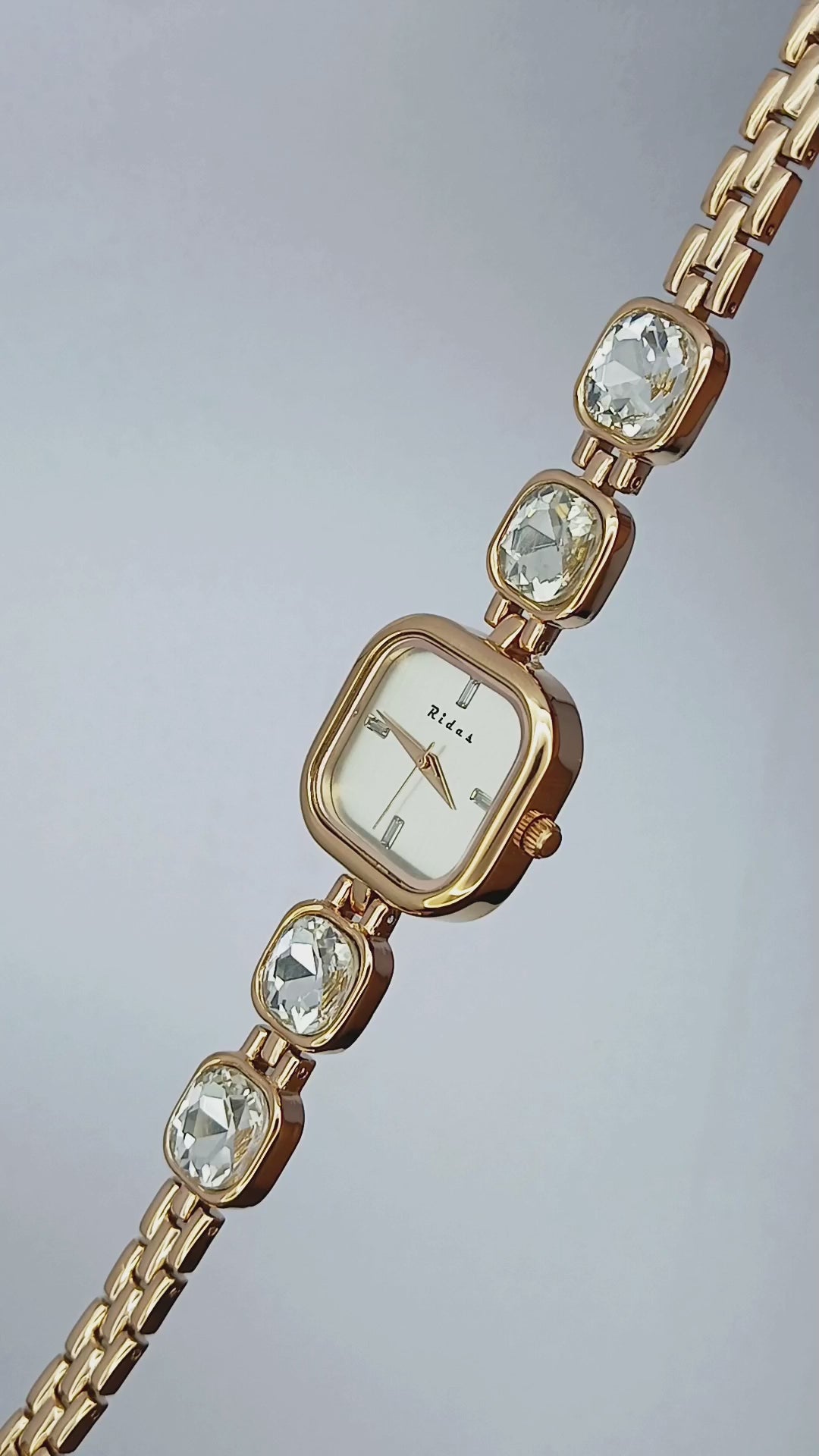 Signature Sparkle Silver Diamond Watch For Women