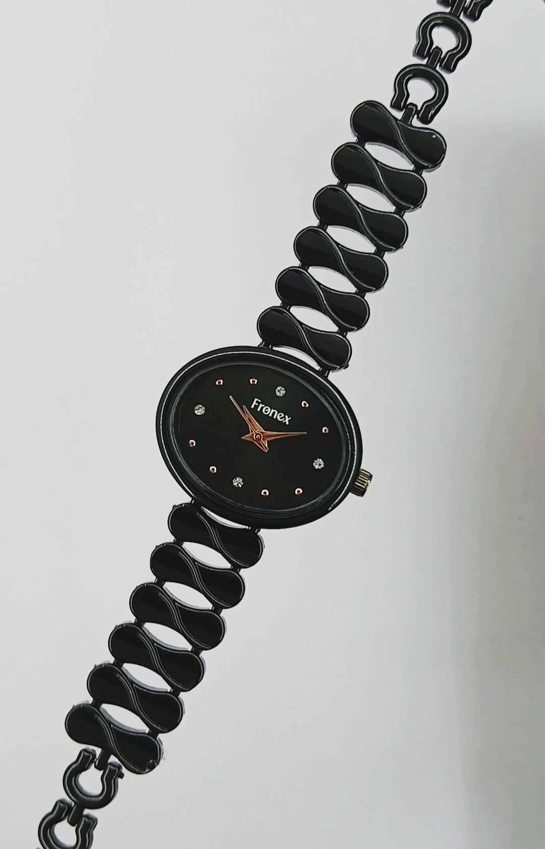 Aurelia Luxe Black Designer Women's Watch